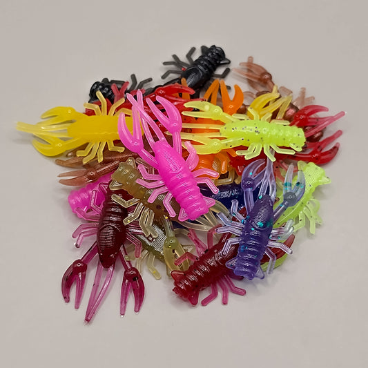 25mm Micro Crawfish Qty 10